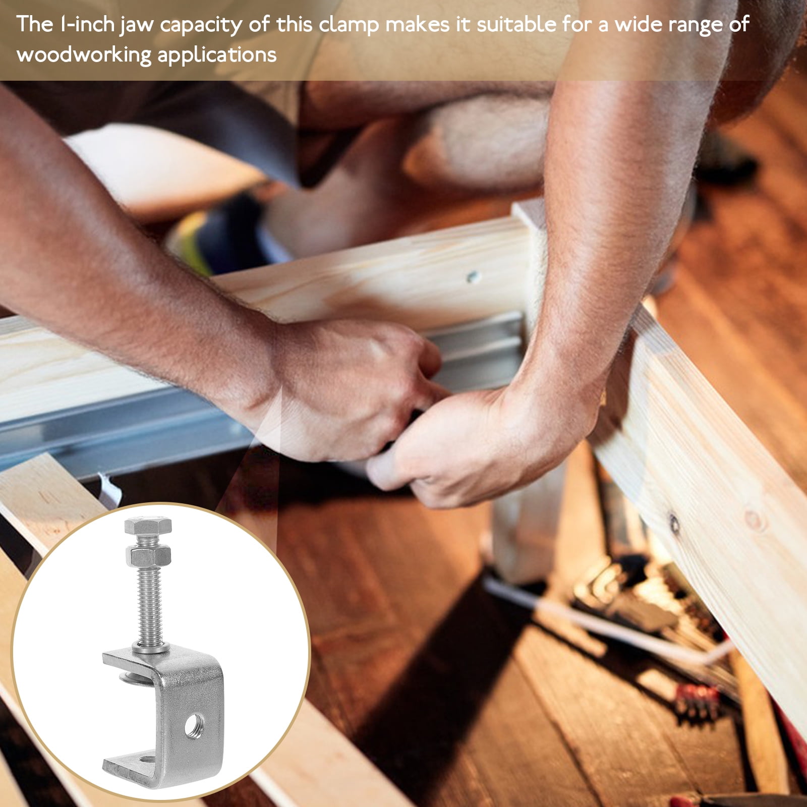 Tool For Holding Wood In Place