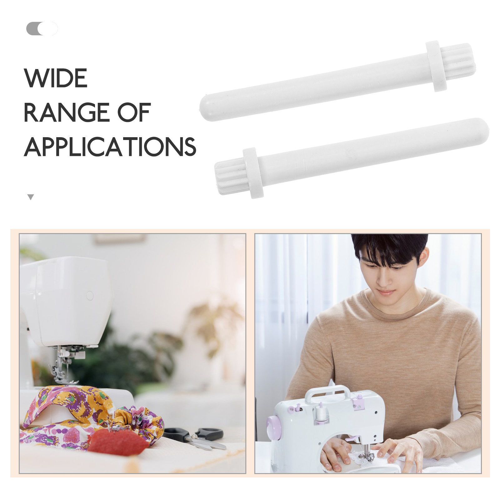 DIAEDGE 4pcs Multi-Functional Sewing Machine Parts Plastic Thread ...