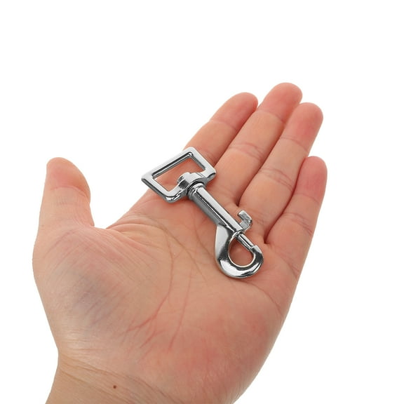 4pcs Metal Swivel Snap Hooks for Dog Leash, Pet Chain Connector Buckles, Clips for Secure Attachment