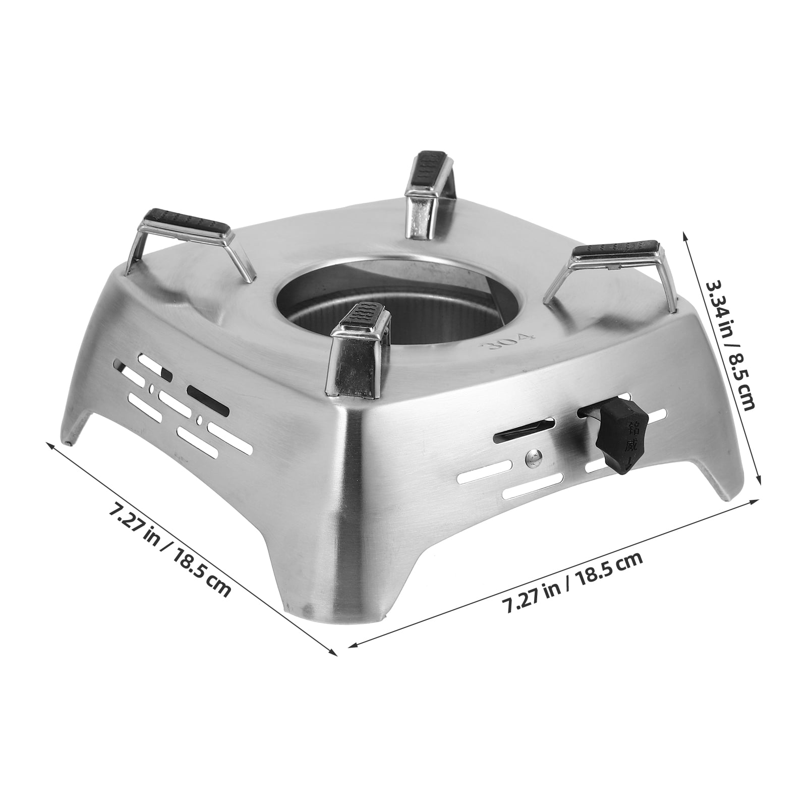 DIAEDGE Alcohol Stove Outdoor Camping Cooking Stove Lightweight Alcohol Stove Camping Stove Cookware