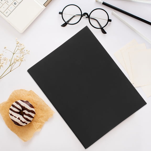HEMOTON Masteelf Binder Cover for 4 Ring Binder Notebook Kraft Paper Reusable Notebook Shell