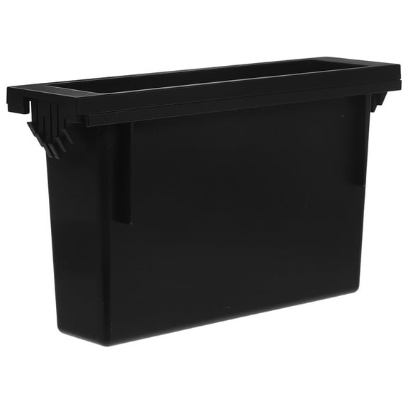 SOPOTUTU Cd Storage Car Cd Pocket Box Black Plastic 1Set