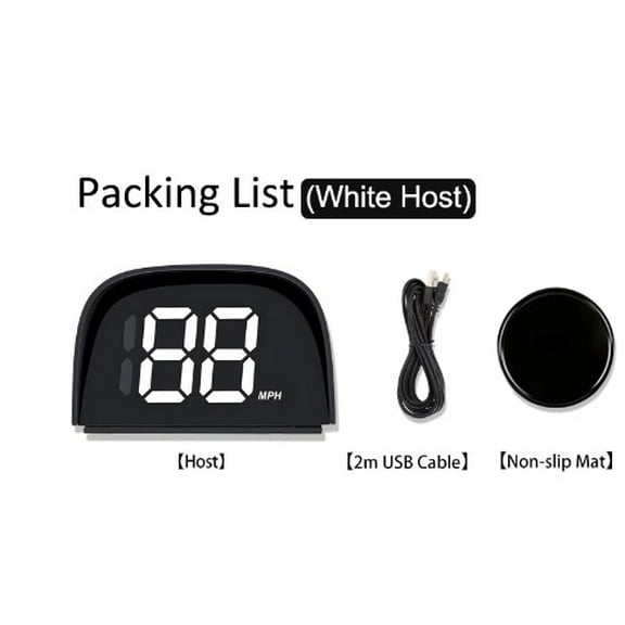 HEMOTON Digital Speedometer for Car Dashboard Universal Auto Speed Meter 1 Set