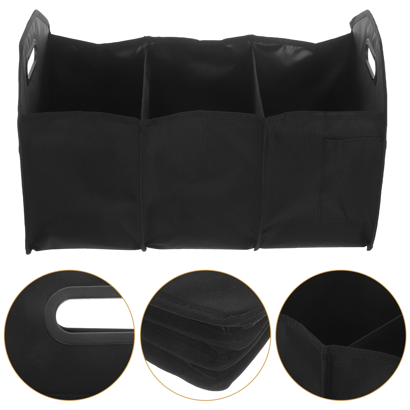 DIAEDGE Car Trunk Storage Organizer Foldable Multi-compartment ...