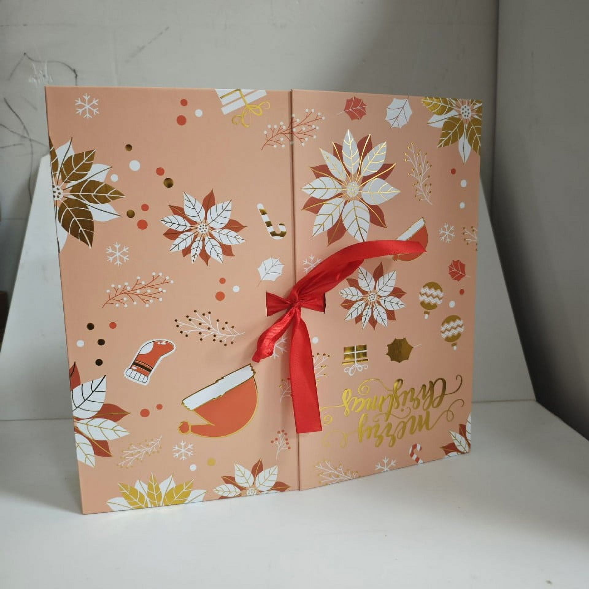 DIAEDGE Christmas Countdown Calendar Box 2024 24 Days of Surprises