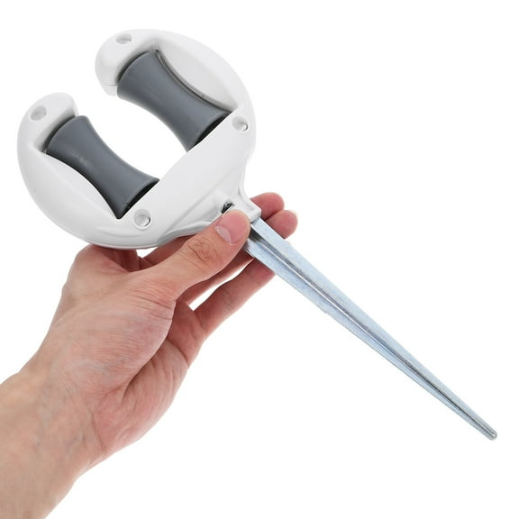 HEMOTON Garden Hose Holder Brackets with Stakes, Outdoor Lawn Hose Guide Support Spike Tool for Easy Hose Management