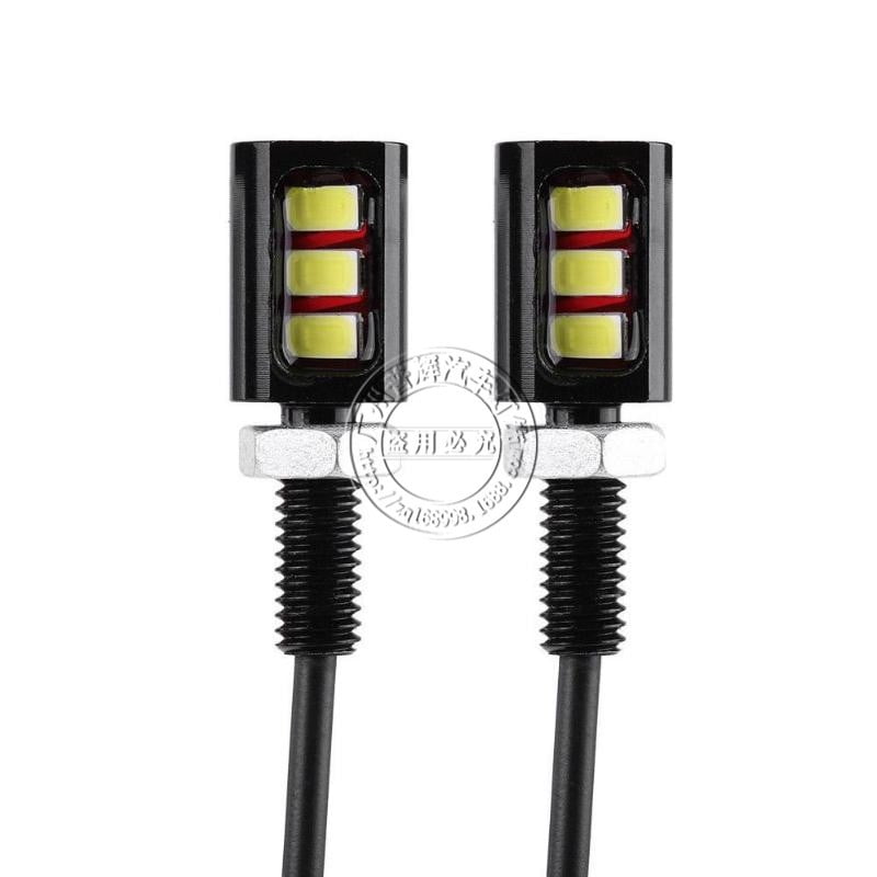 DIAEDGE High Brightness Motorcycle License Plate Light Universal Led Tag Lamp For Cars And Motorcycles Easy To Install License Plate Lighting Device