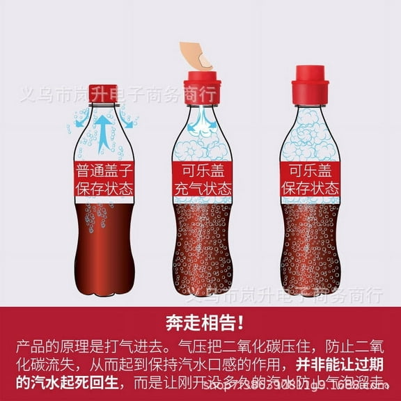 Leak-Proof Bottle Cap Carbonated Beverage Bottle Cap Soda Lid Airtight Soda Cap Drink Cap Beer Bottle Stopper Carbonation Keeper