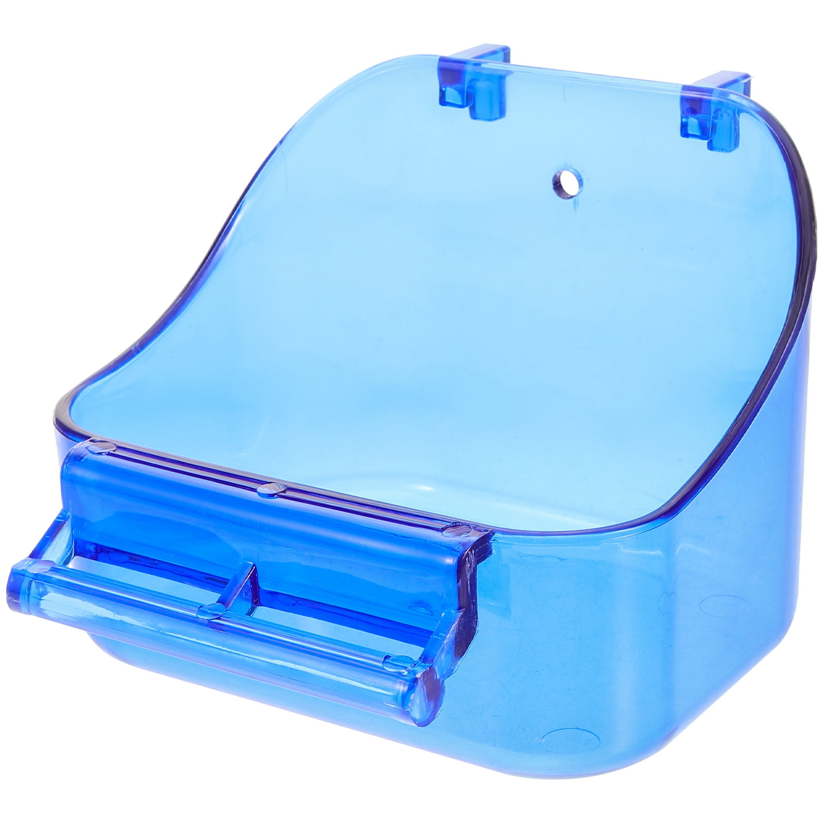 Durable Material Parrot Bath Tub for Cage Bird Bathing Box with Smooth ... - Water Bath Cage For Parrots And African Greys