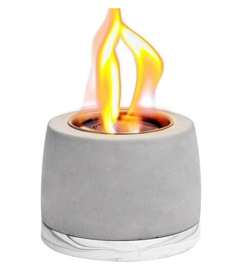 DIAEDGE Portable Fire Pit Table Top For Indoor And Outdoor Use Small Fireplace Convenient Multi-Use Fire Pit Mini Personal Fireplace Pit