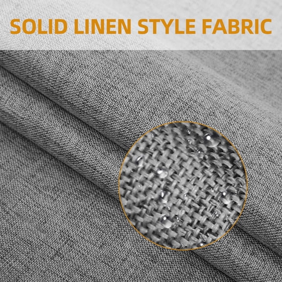SOPOTUTU Tablecloth for Dining Table Dark Grey Linen Protective Households Special Occasions 1Pack