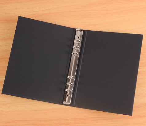 PATIKIL A5 Binder Cover 3 Stück - PP 6 Ring Ordner Frosted Design