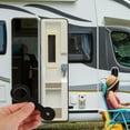 DIAEDGE Rv Door Latch Shower Door Latch Camper Door Latch Travel Trailer Door Latch