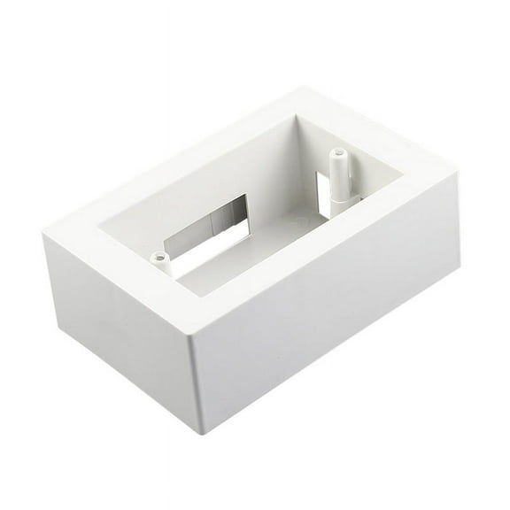 SOPOTUTU Plastic Wall Outlet Organizer Electrical Box for Home Use, 1 Piece, and Easy to Install