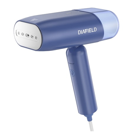 DIAFIELD Steamer for Clothes, Foldable Handheld Clothing Wrinkles Remover for Garments, 30-Second Fast Heat-up, Portable Mini Fabric Steam Iron for Home and Travel for 120V Countries