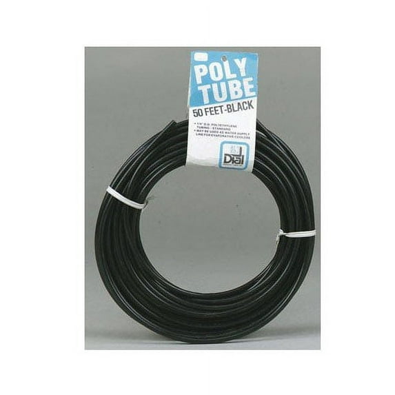DIAL MFG INC 4296 50' Black Poly Tubing