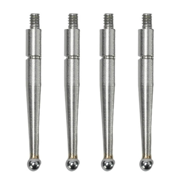 for DIAL Test Indicator Contact Points Set, 4Pcs 2Mm Carbide Ball Tips With M1.6 Metric Thread Shank, For 513 Series Models 513-474/513-454/513-117 And Others For Precision