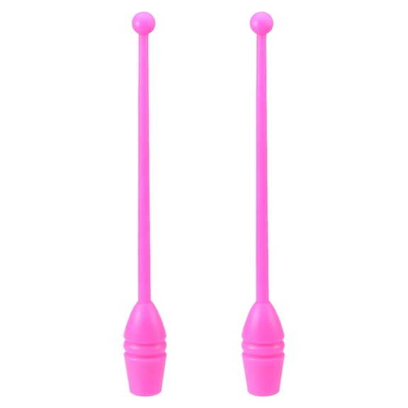 FUEENIRVA 1 Pair Plastic Gymnastics Rods Artistic Gymnastics Training Props for Performance and Practice