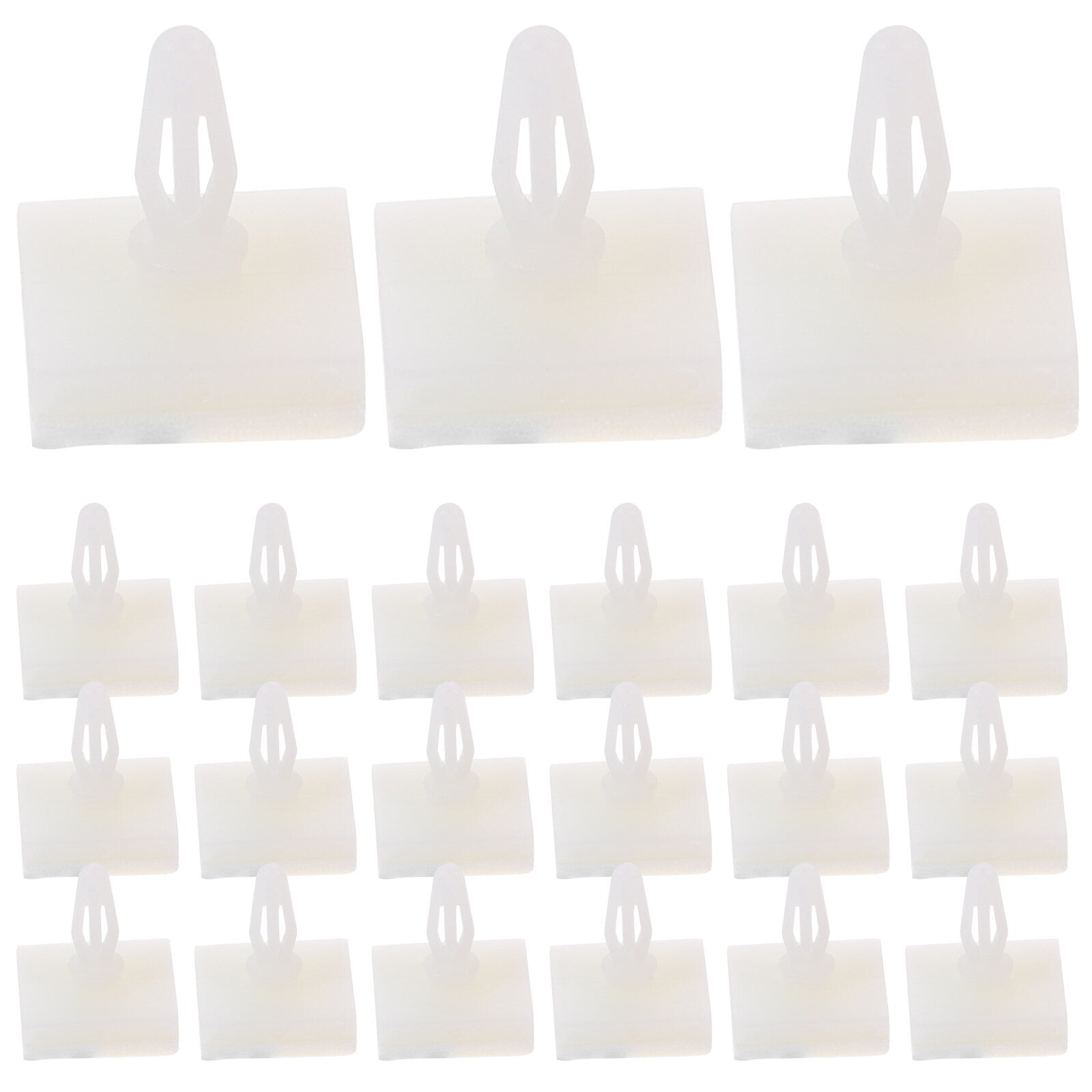 FUEENIRVA 100Pcs White Adhesive Pcb Standoffs Plastic Support Posts for ...