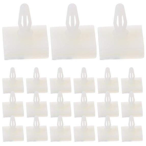 FUEENIRVA 100Pcs White Adhesive Pcb Standoffs Plastic Support Posts for Circuit Board Reverse Mounting