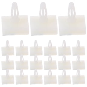 FUEENIRVA 100Pcs White Adhesive Pcb Standoffs Plastic Support Posts for Circuit Board Reverse Mounting