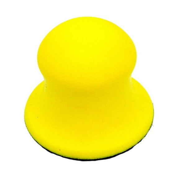 FUEENIRVA Round Abrasive Pads Grinding Hand Tool 1Set 3 Inch Yellow