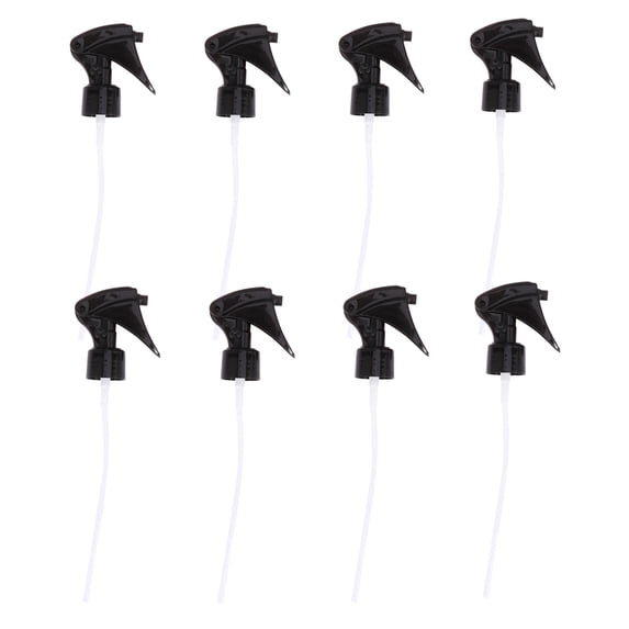 FUEENIRVA Spray Bottle Nozzle Replacement Plastic 8Pcs 8.7X2.4X1.2In
