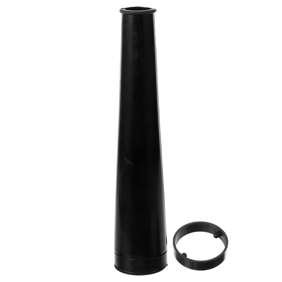 FUEENIRVA Sturdy Black Rubber Extension Hose for Air Blower Lawn Mower Cleaning Accessory