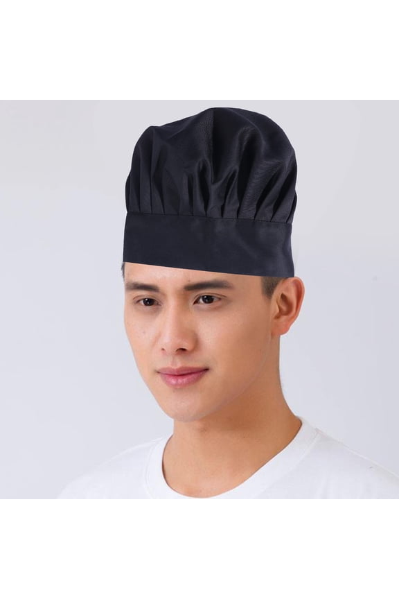 Women's Hat, Comfortable Cotton Kitchen & Restaurant Cap for Cooking, Pubs, Baking, 11.4 x 9.4 x 9.4 inches