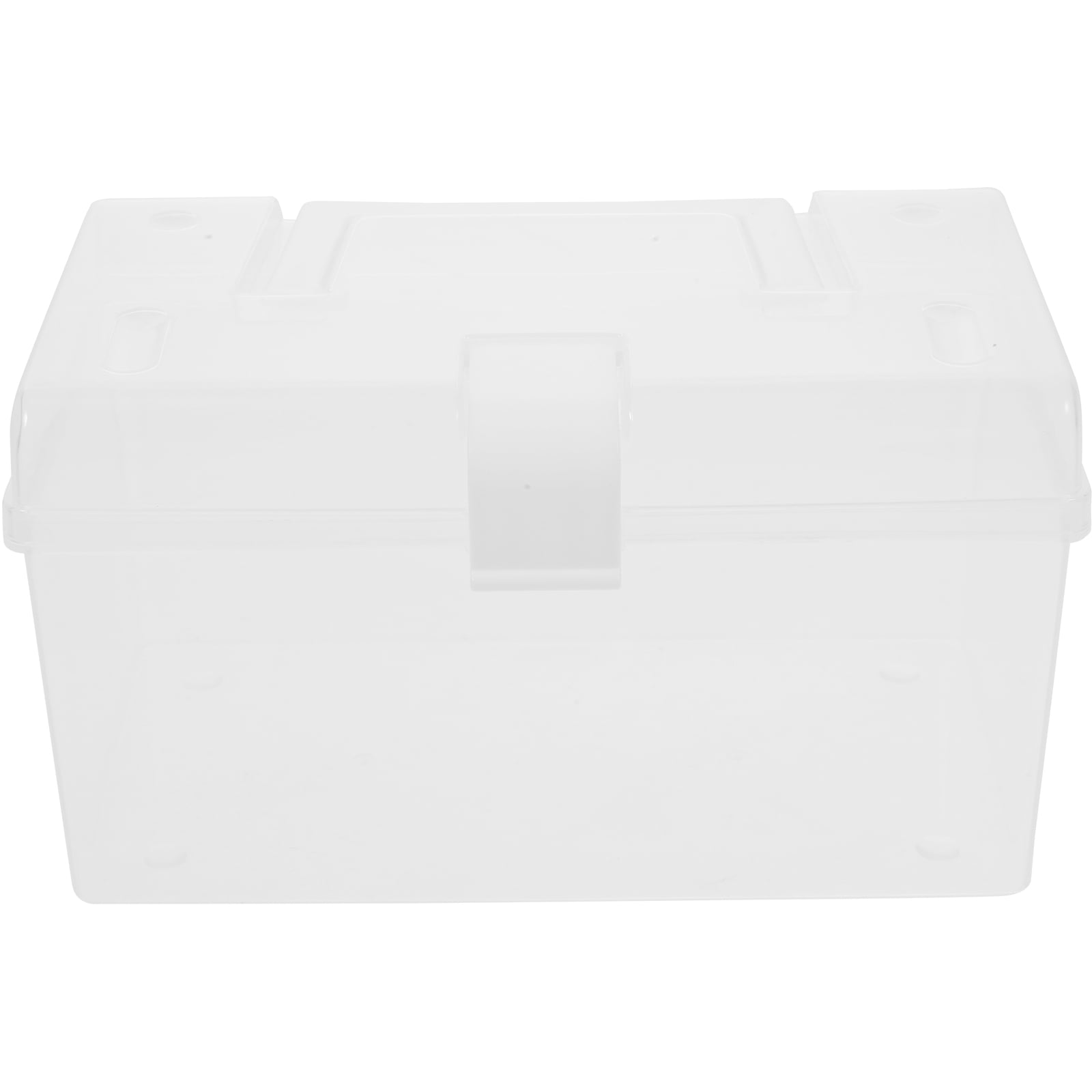 DIALLY Empty First Aid Box Storage Case with Handle and Compartments ...