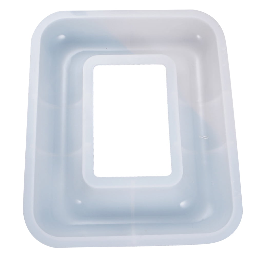 DIALLY Silicone Molds Crystal Epoxy Silicone Photo Frame Making Molds ...