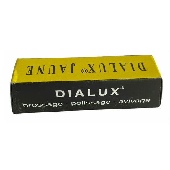DIALUX yellow compound polishing paste for copper, bronze, zamak, aluminium alloys