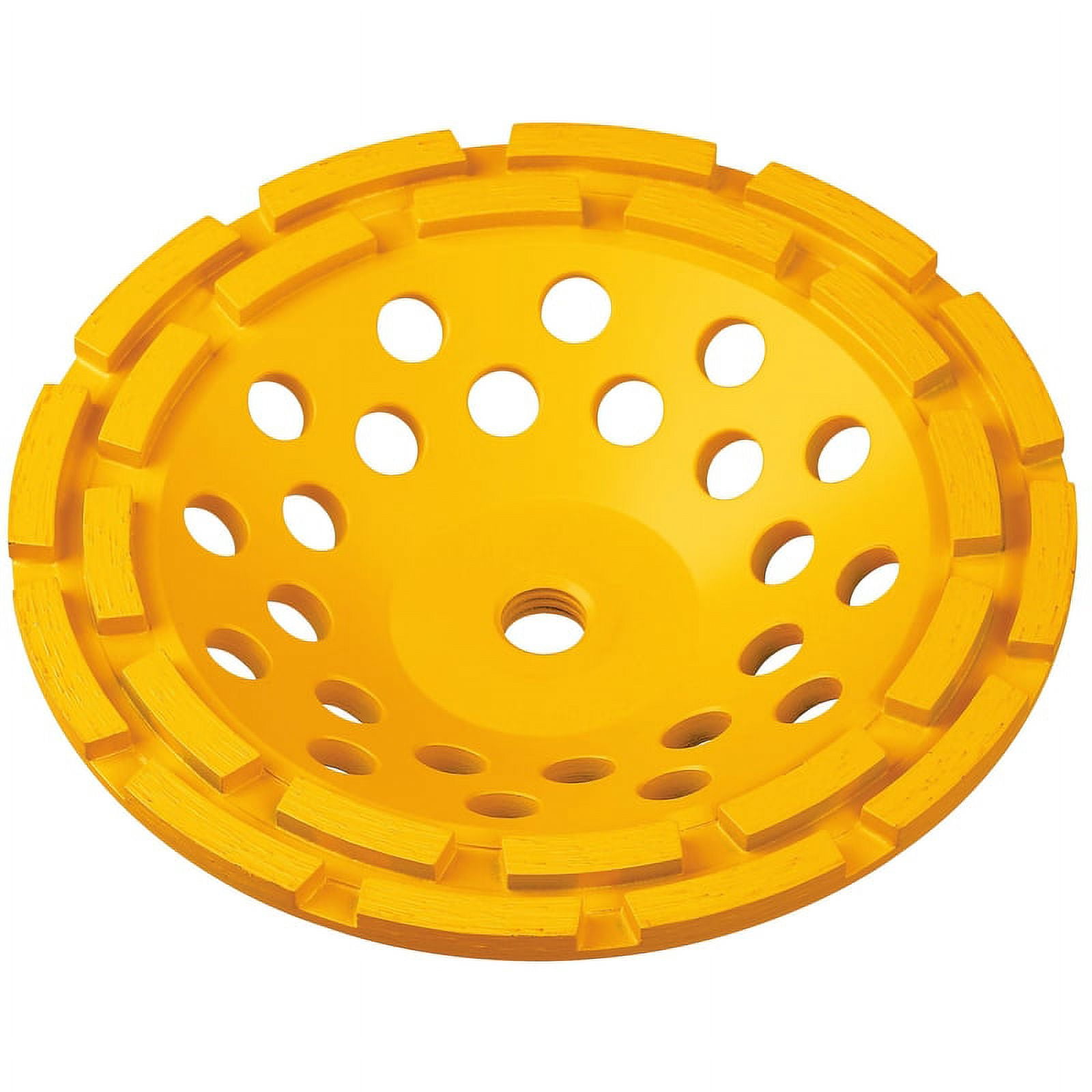 DEWALT Grinding Wheel, Heavy Material Removal, 7-Inch (DW4773) , Yellow