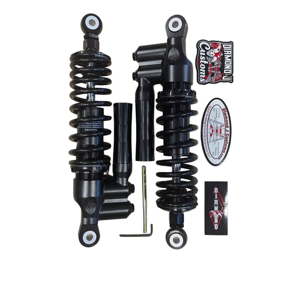 DIAMOND 320-355mm (12.5" to 14") Adjustable Shocks for Yamaha Raptor 250 & 125