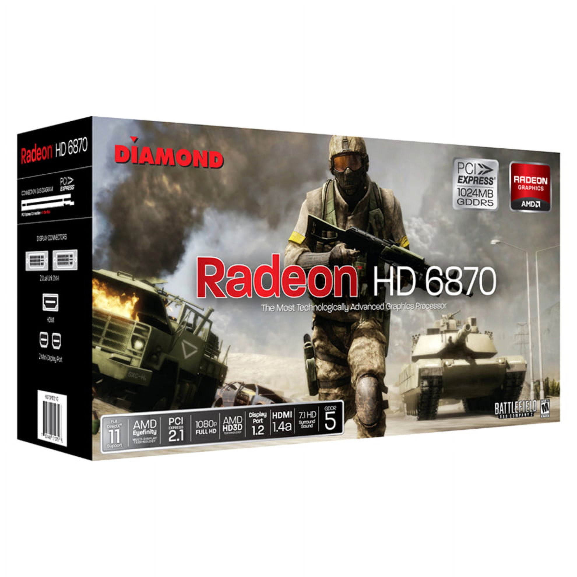 DIAMOND AMD Radeon HD 6870 PCIE 1GB GDDR5 Video Kenya Ubuy