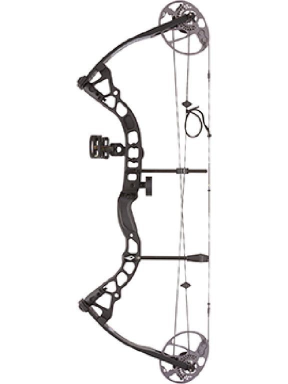 ARCHERY Atomic Left Hand 29lb Black Compound Bow (B13505)
