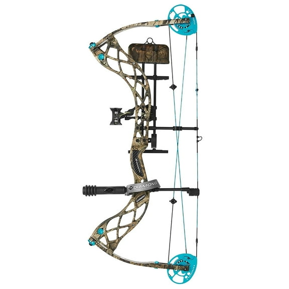 DIAMOND ARCHERY Carbon Knockout 30in 40lb Breakup Country RAK EQ Right Hand Compound Bow (B13376)