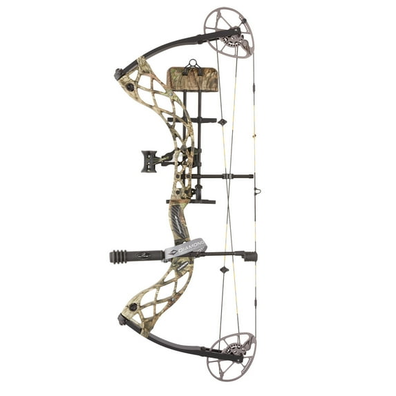 DIAMOND ARCHERY Deploy SB RH 50# Breakup Country Compound Bow with RAK Package (B12684)