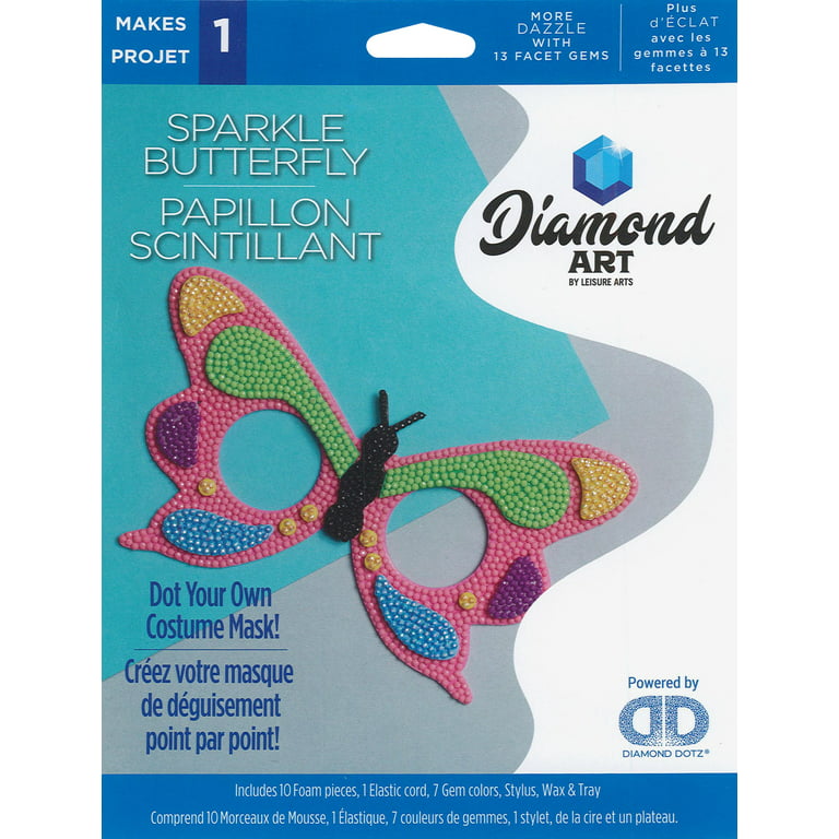 Diamond Art Monarch Butterfly - Leisure Arts > Medium > Leisure Arts >  Diamond Painting > The Stitch Company B.V.