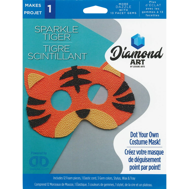 High Quality Tiger 5D Diamond Art Painting Kits