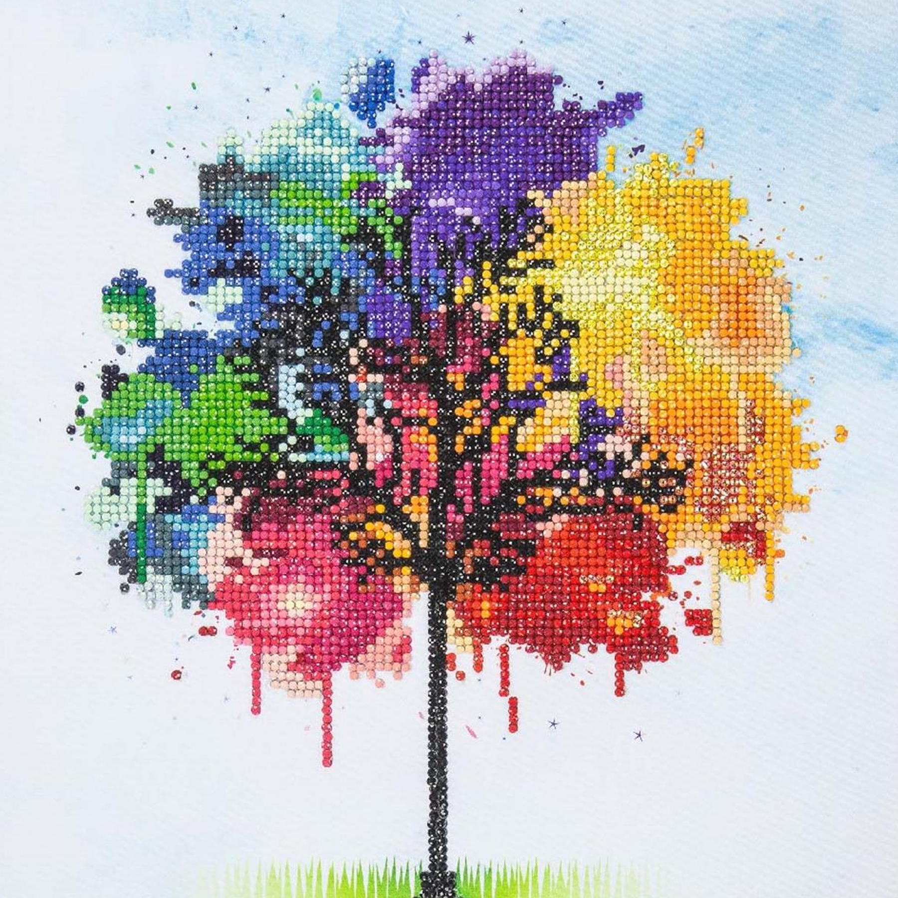 Rainbow Dot Art Paint Set