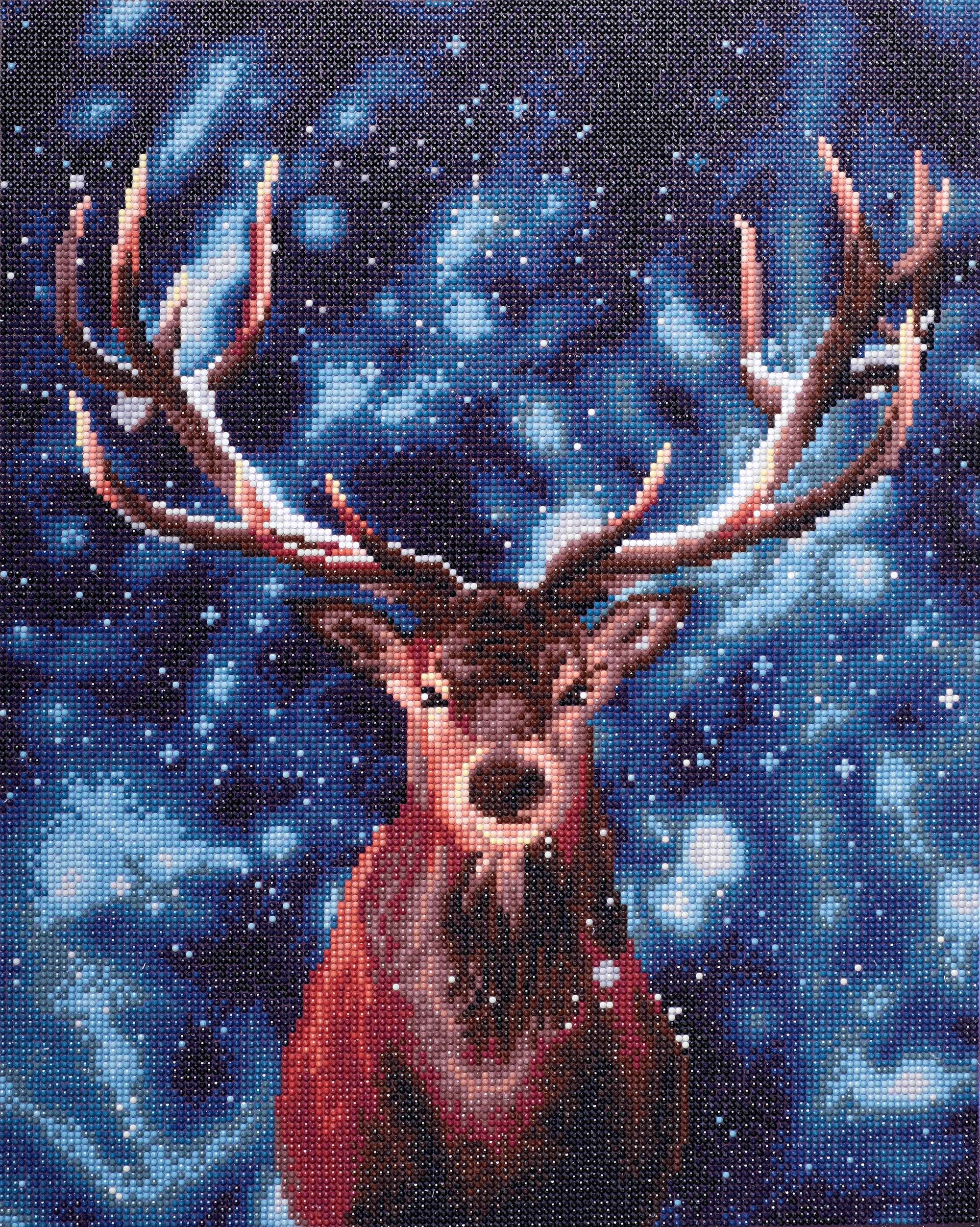 Deer 5D Round Diamond Art Paint Wall Decor