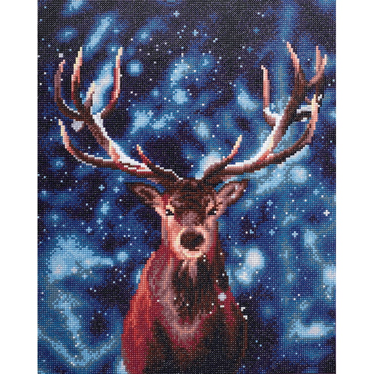 Deer Full Drill Diamond Painting Kit 5d Crystal Rhinestone - Temu