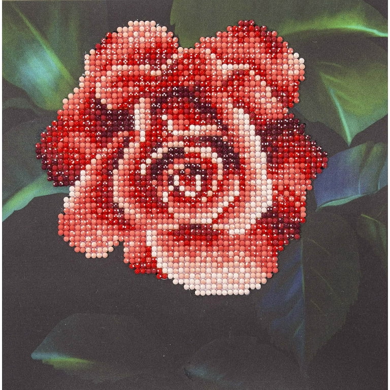 Flowers Diamond Art Kits For Adults Beginners Round Full Drill 5d