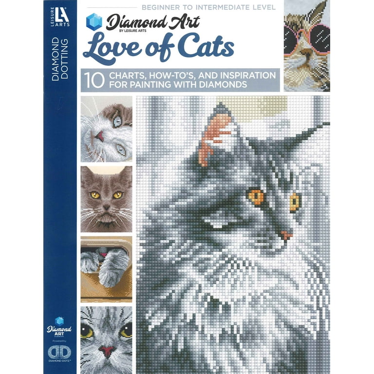 Diamond Art Love of Cats Painting Charts & Idea BK