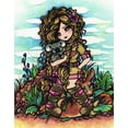 thumbnail image 1 of DIAMOND ART CLUB Aussie Girl Diamond Painting Kit, 1 of 3