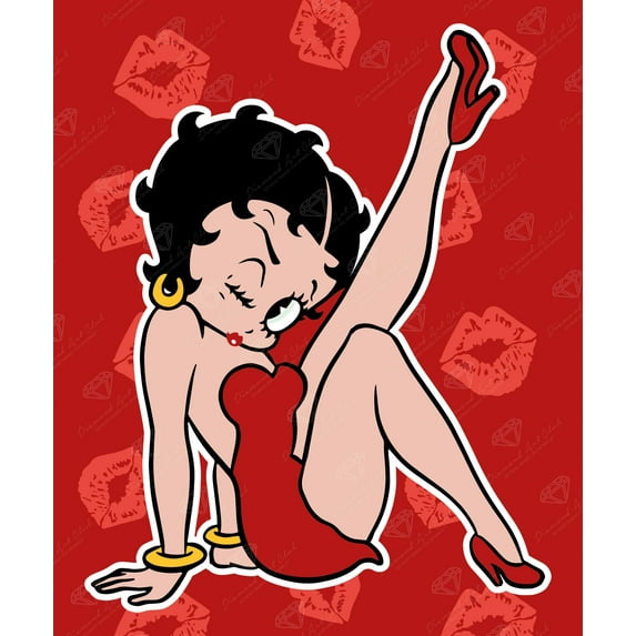 DIAMOND ART CLUB Betty Boop Pose Diamond Painting Kit