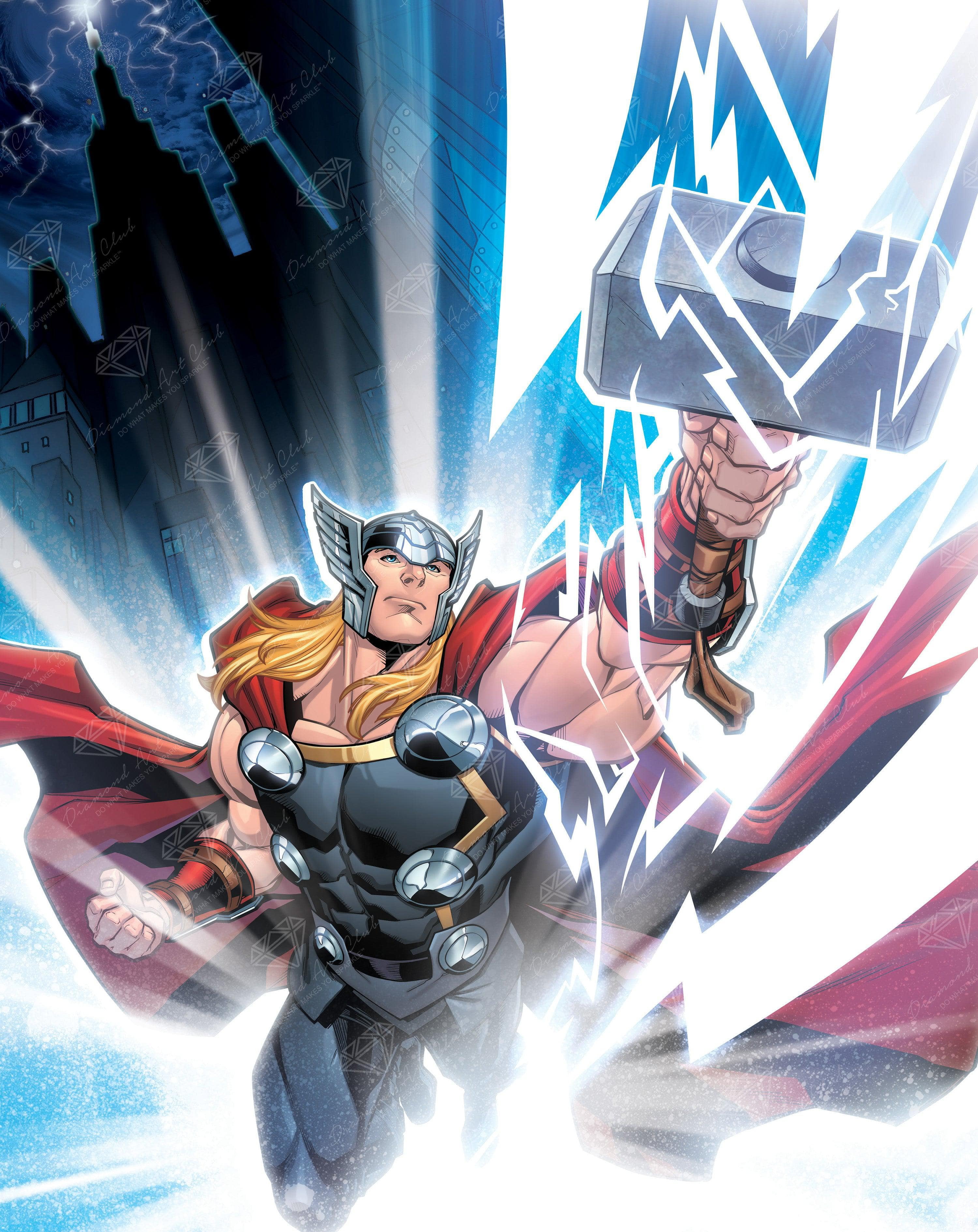 DIAMOND ART CLUB God of Thunder Diamond Painting Kit