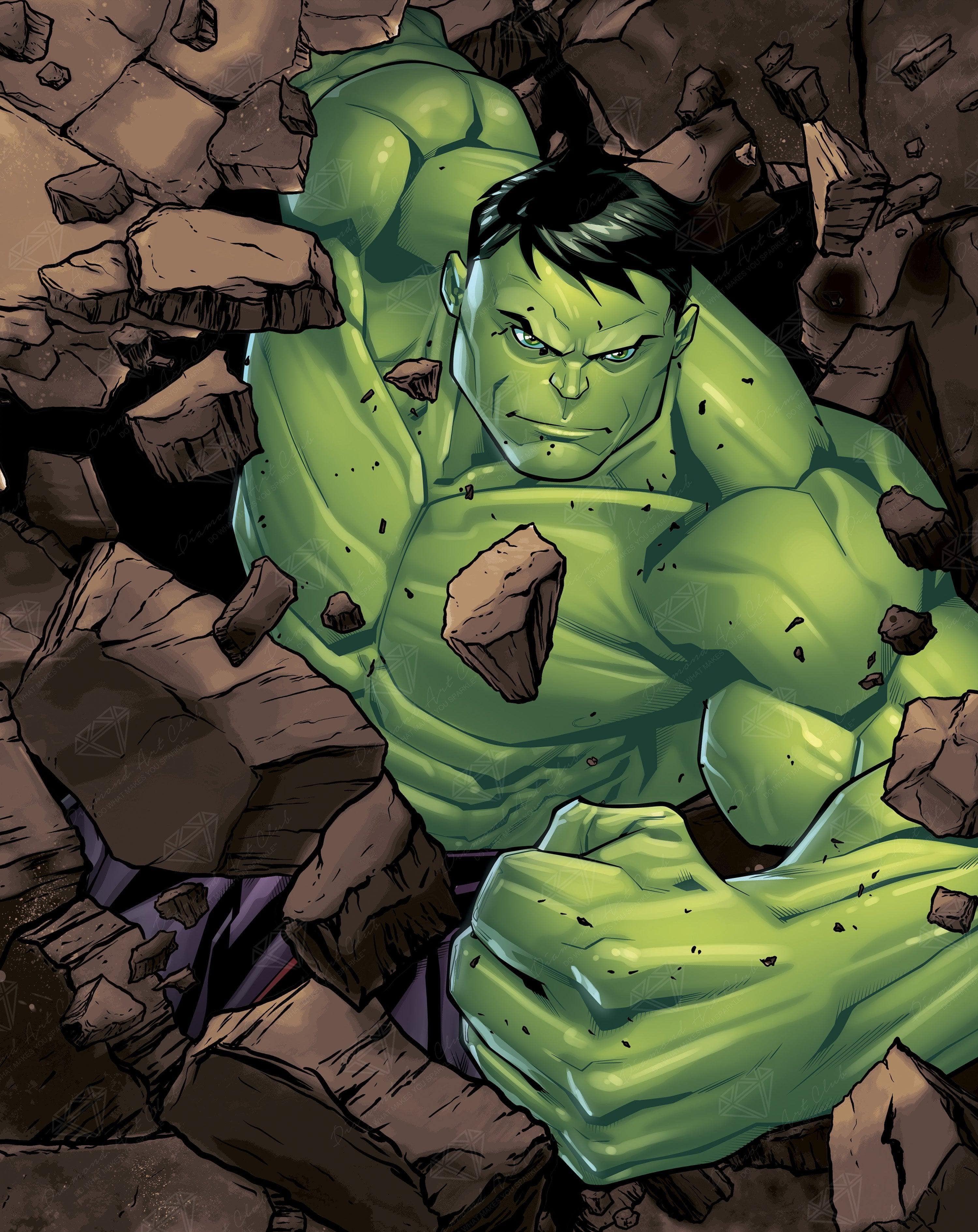 DIAMOND ART CLUB Hulk™ Smash! Diamond Painting Kit
