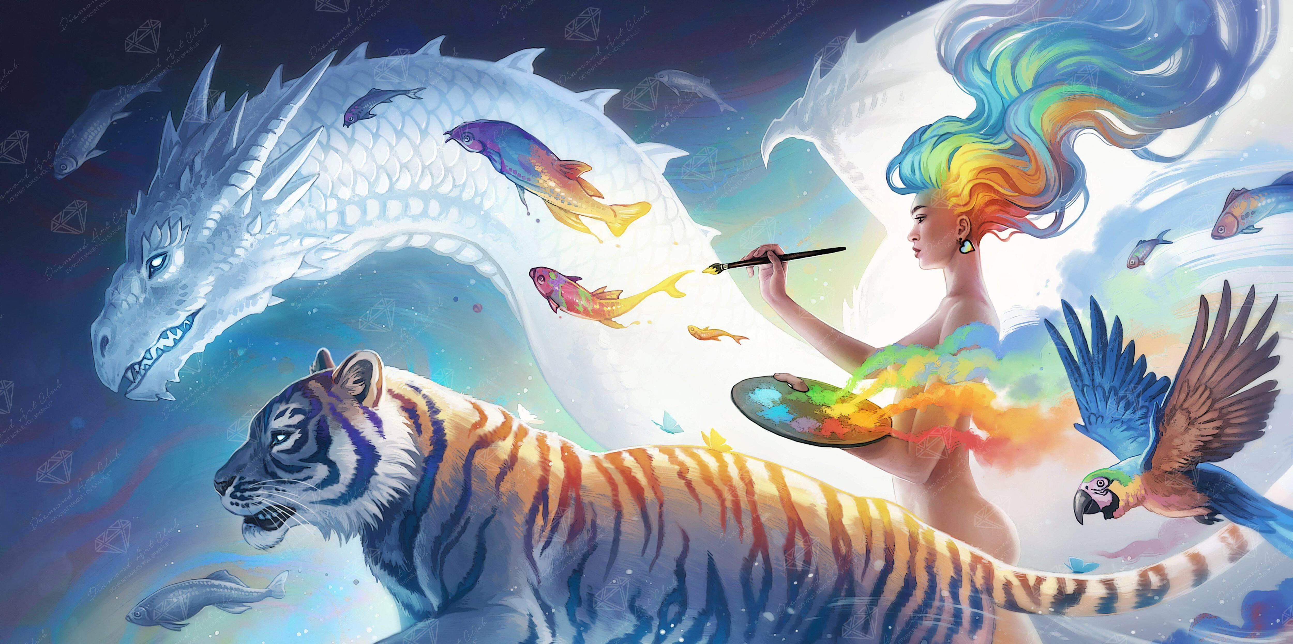 DIAMOND ART CLUB Pride Diamond Painting Kit